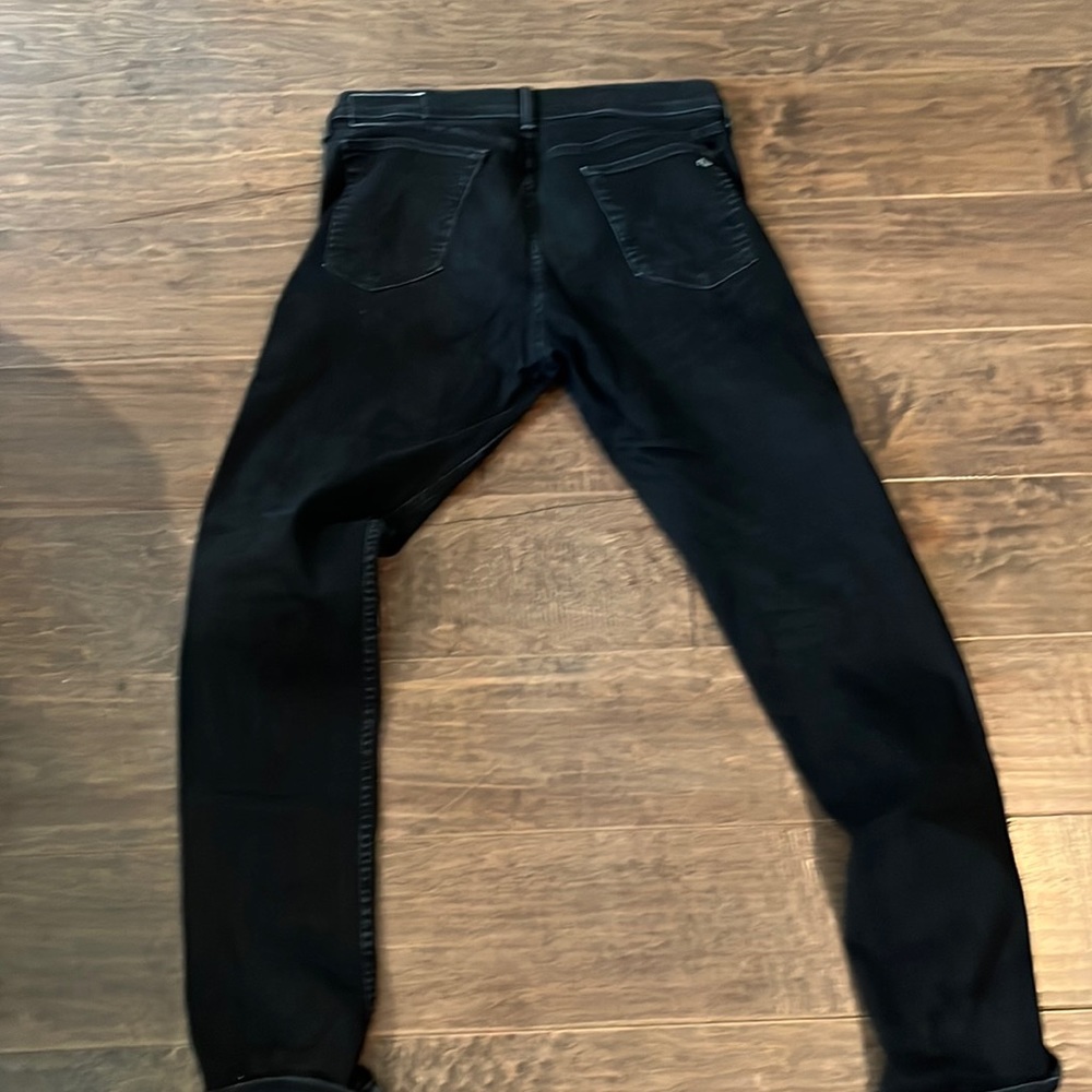 Rag&Bone black extra slim denim.  34x32.  Great shape!